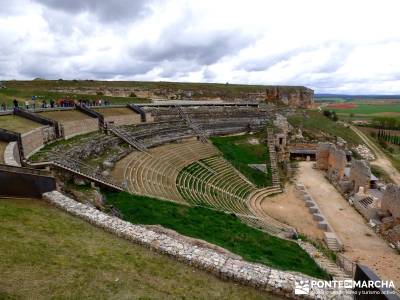 Yacimiento Clunia Sulpicia - Desfiladero de Yecla - Monasterio Santo Domingo de Silos - Teatro, anfi